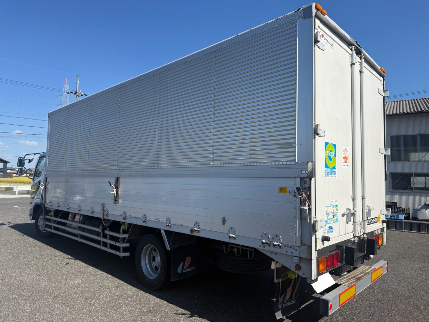 三菱 中型増トンワイド ファイター アルミウィング PDG-FK72FZ